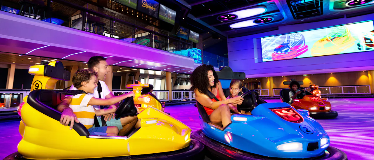 Bumper cars in Seaplex